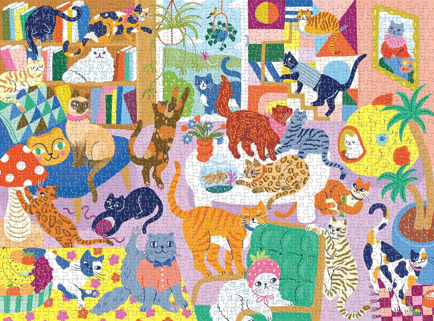 Cozy Cat Club – 1000 Piece Puzzle