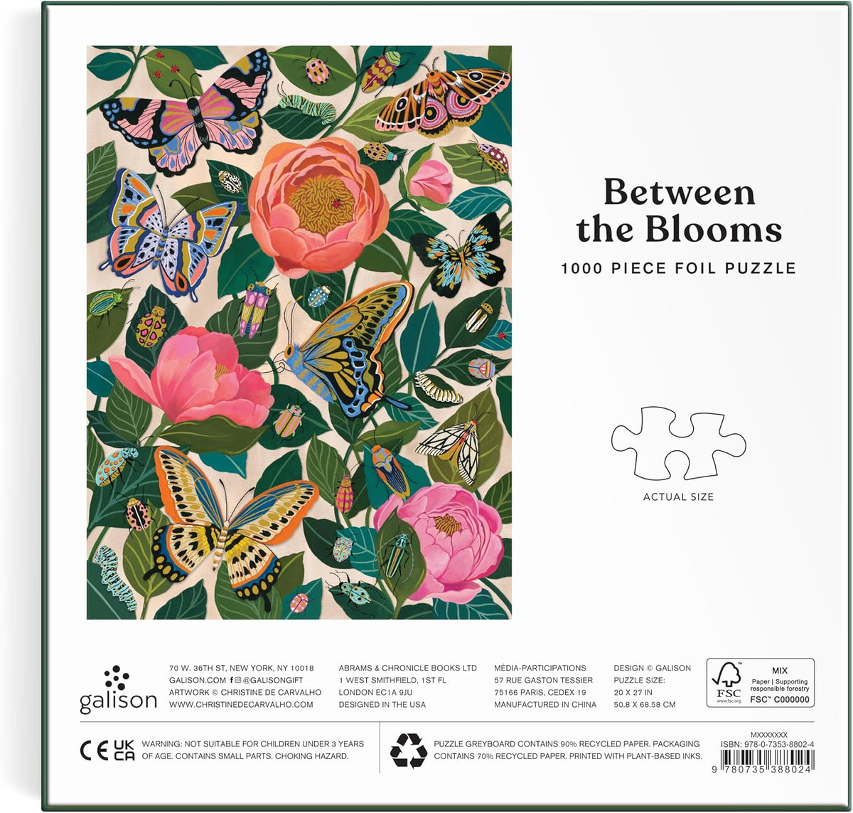 Between the Blooms  - 1000 Piece Puzzle