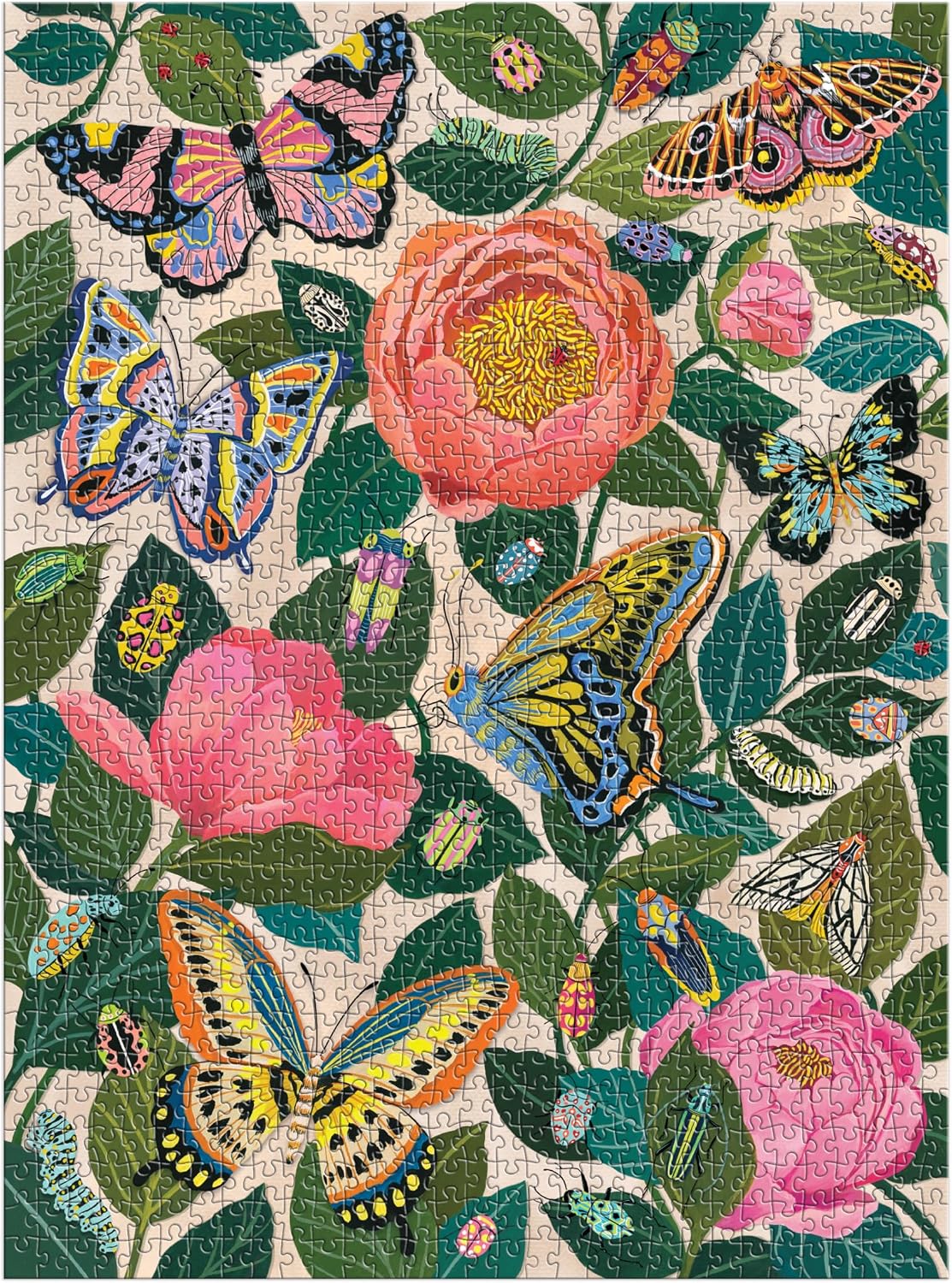 Between the Blooms  - 1000 Piece Puzzle