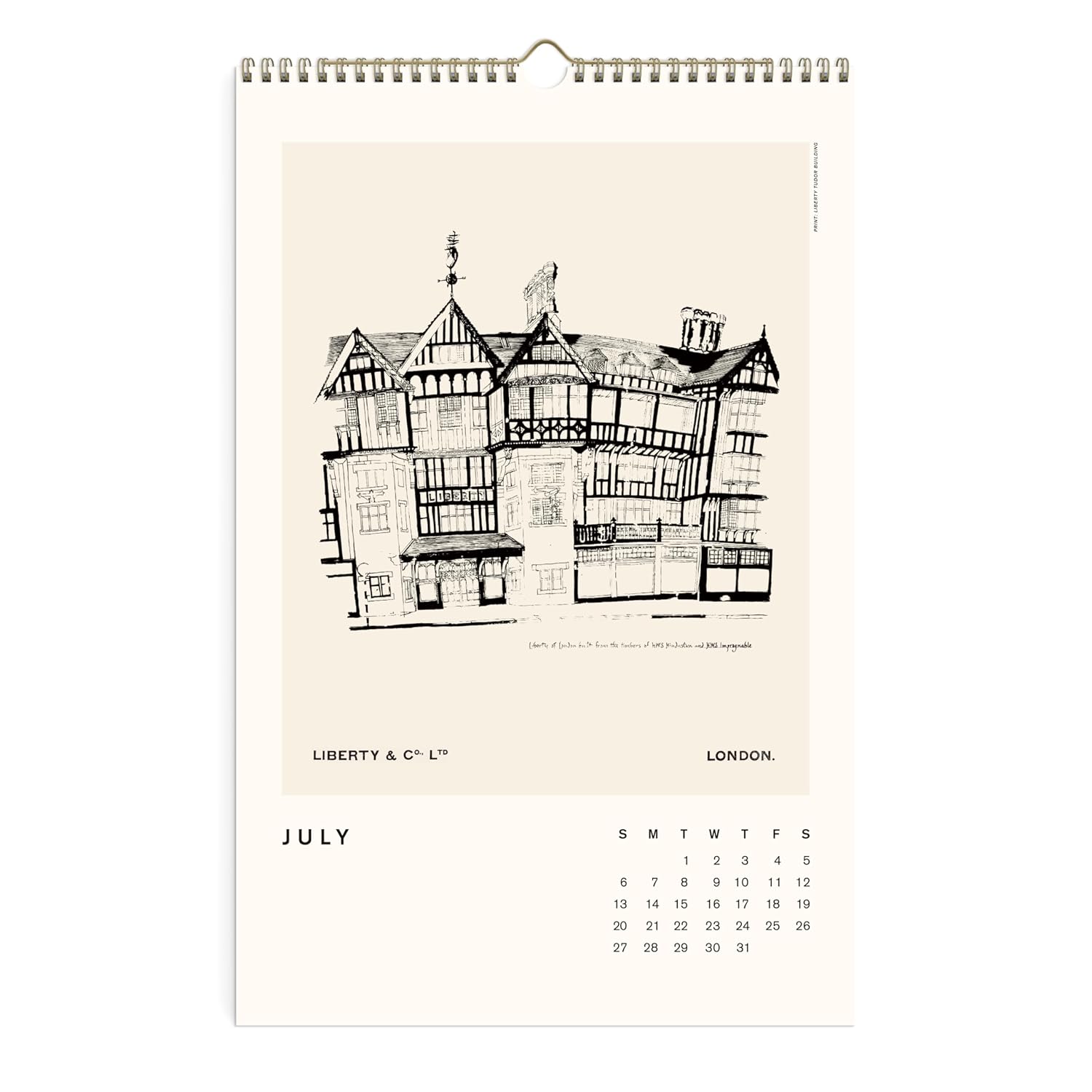 Liberty - Archive Calendar 2025