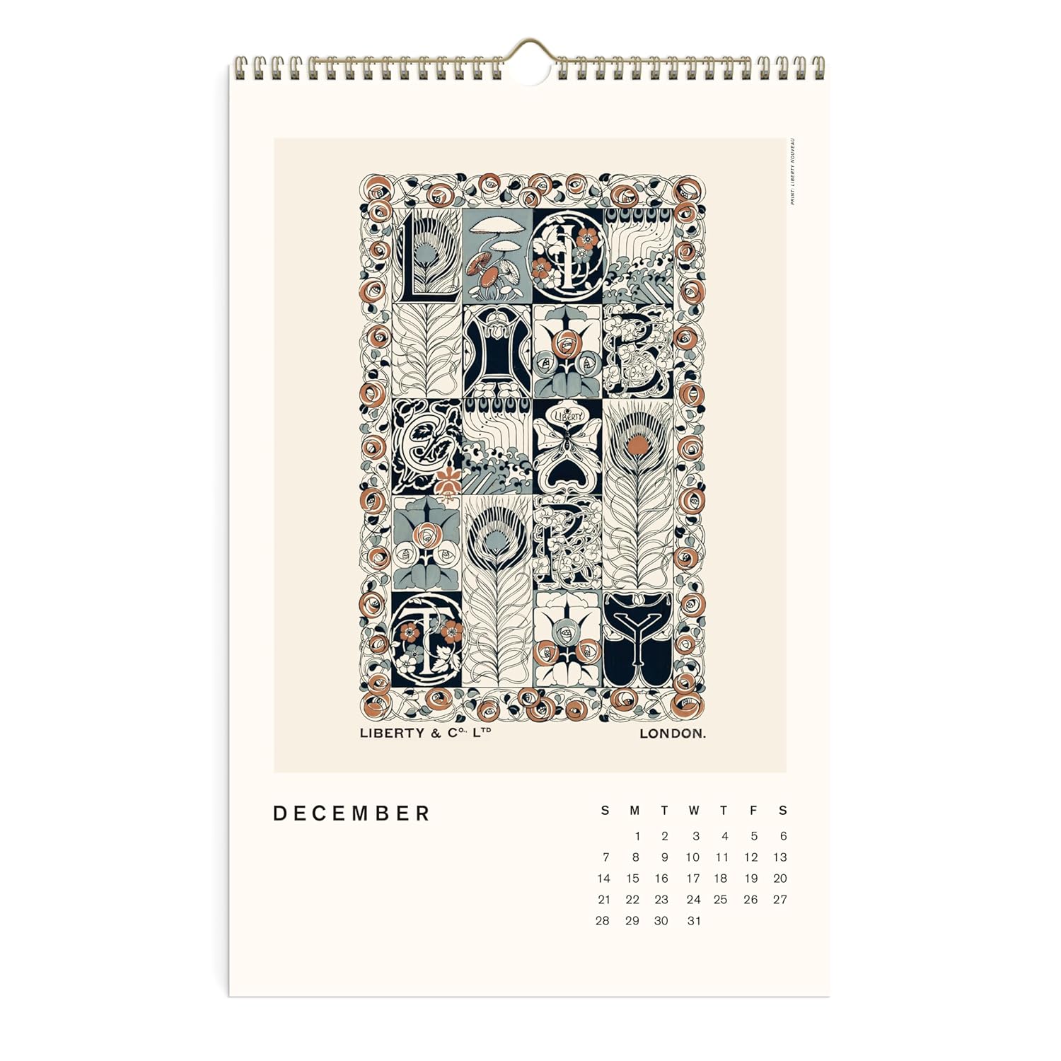 Liberty - Archive Calendar 2025