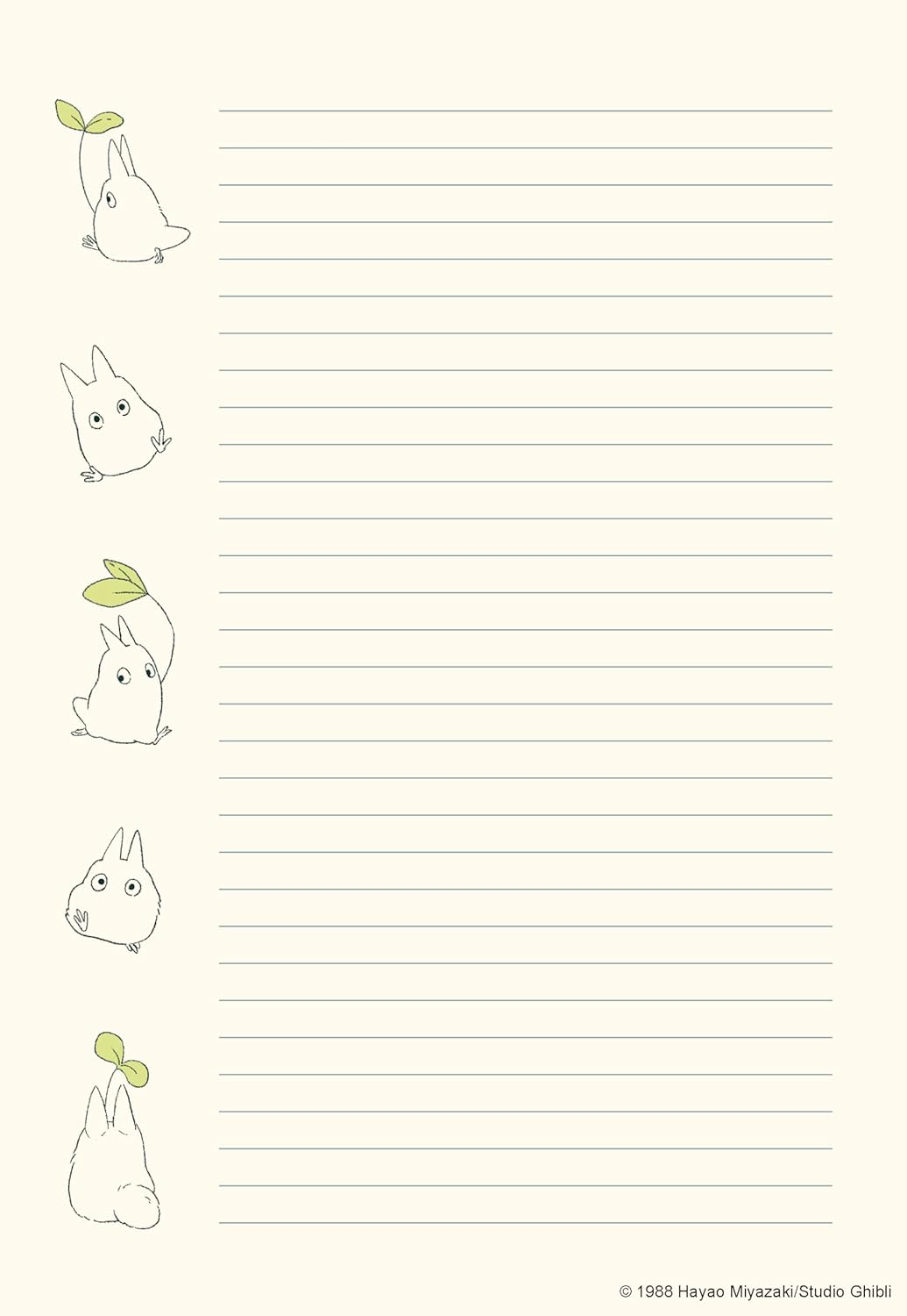 My Neighbor Totoro Stationery Set - Studio Ghibli
