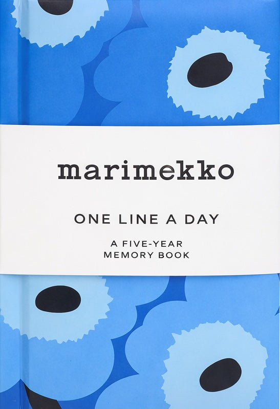 Marimekko One Line a Day (Blue Unikko)