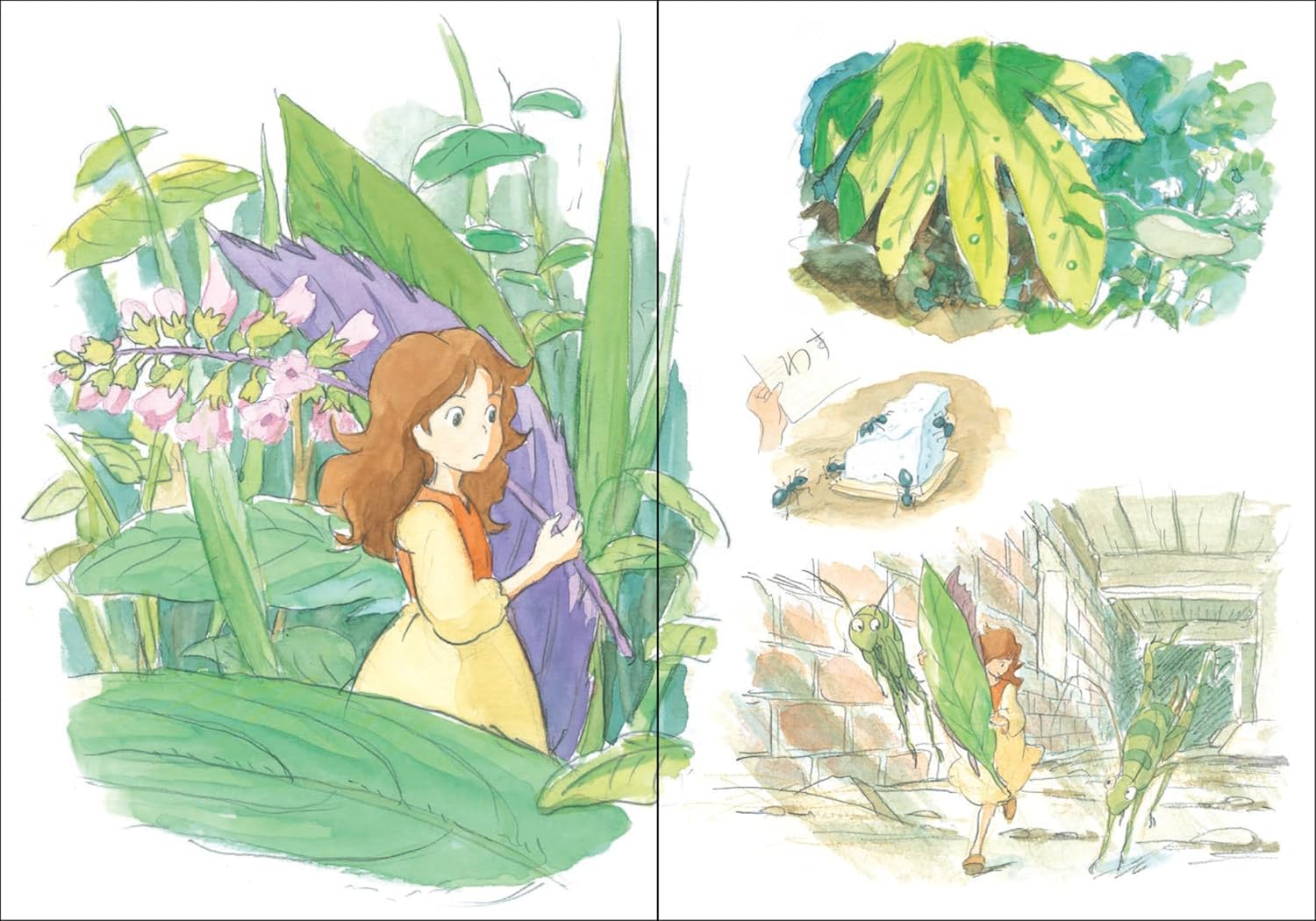 The Secret World of Arrietty Journal - Studio Ghibli