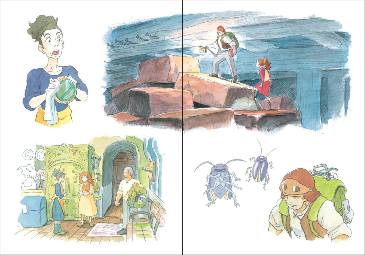 The Secret World of Arrietty Journal - Studio Ghibli