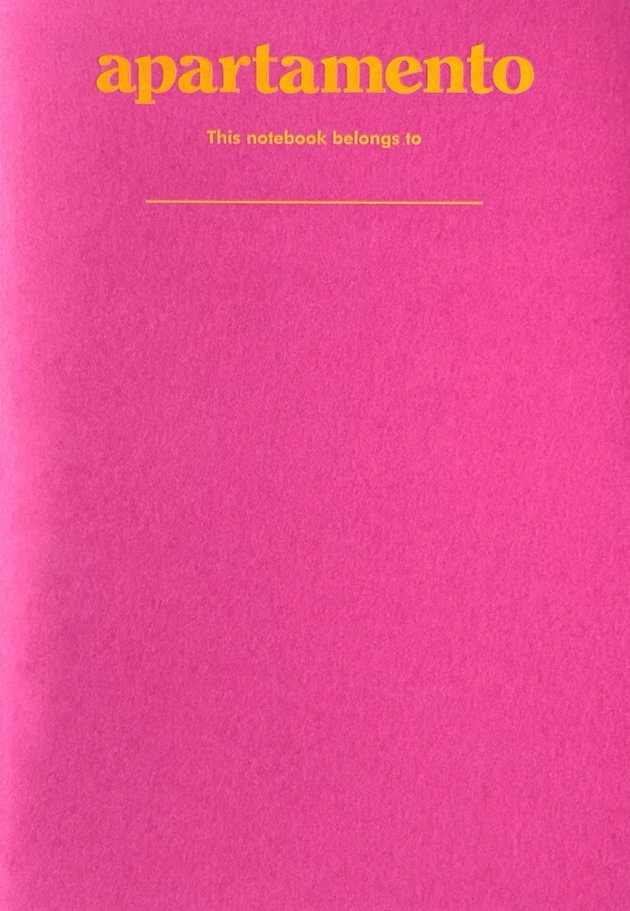 Apartamento Notebooks - Dragonfruit Pink