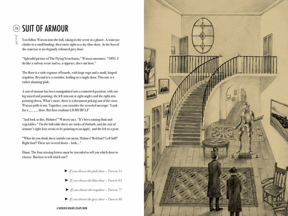 Sherlock Holmes Escape Book - Adventure of the Analytical Engine