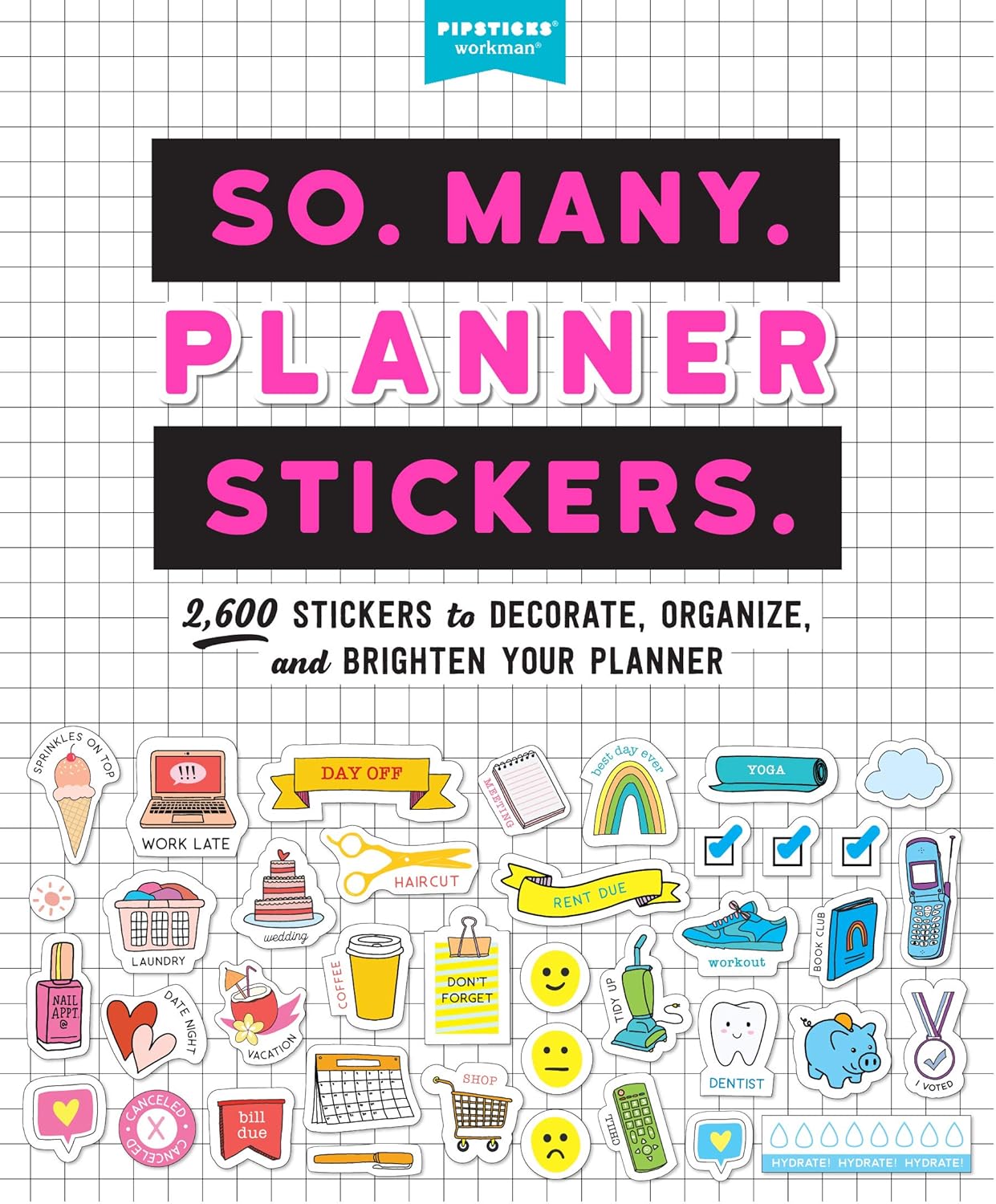 So. Many. Planner Stickers.