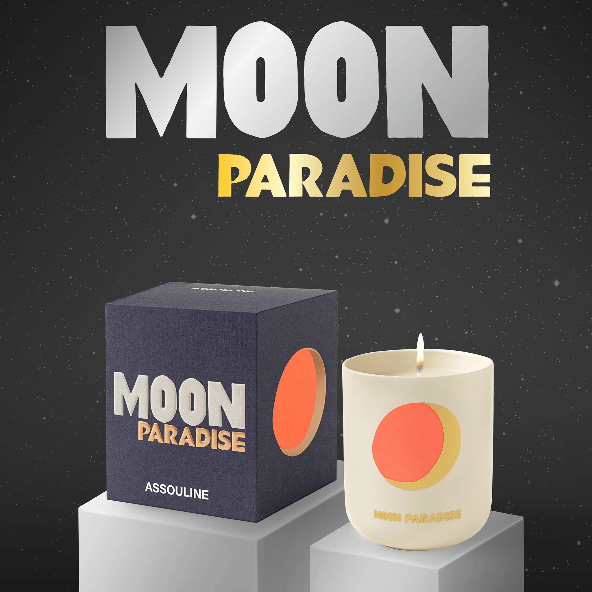 Moon Paradise - Travel from Home Candle