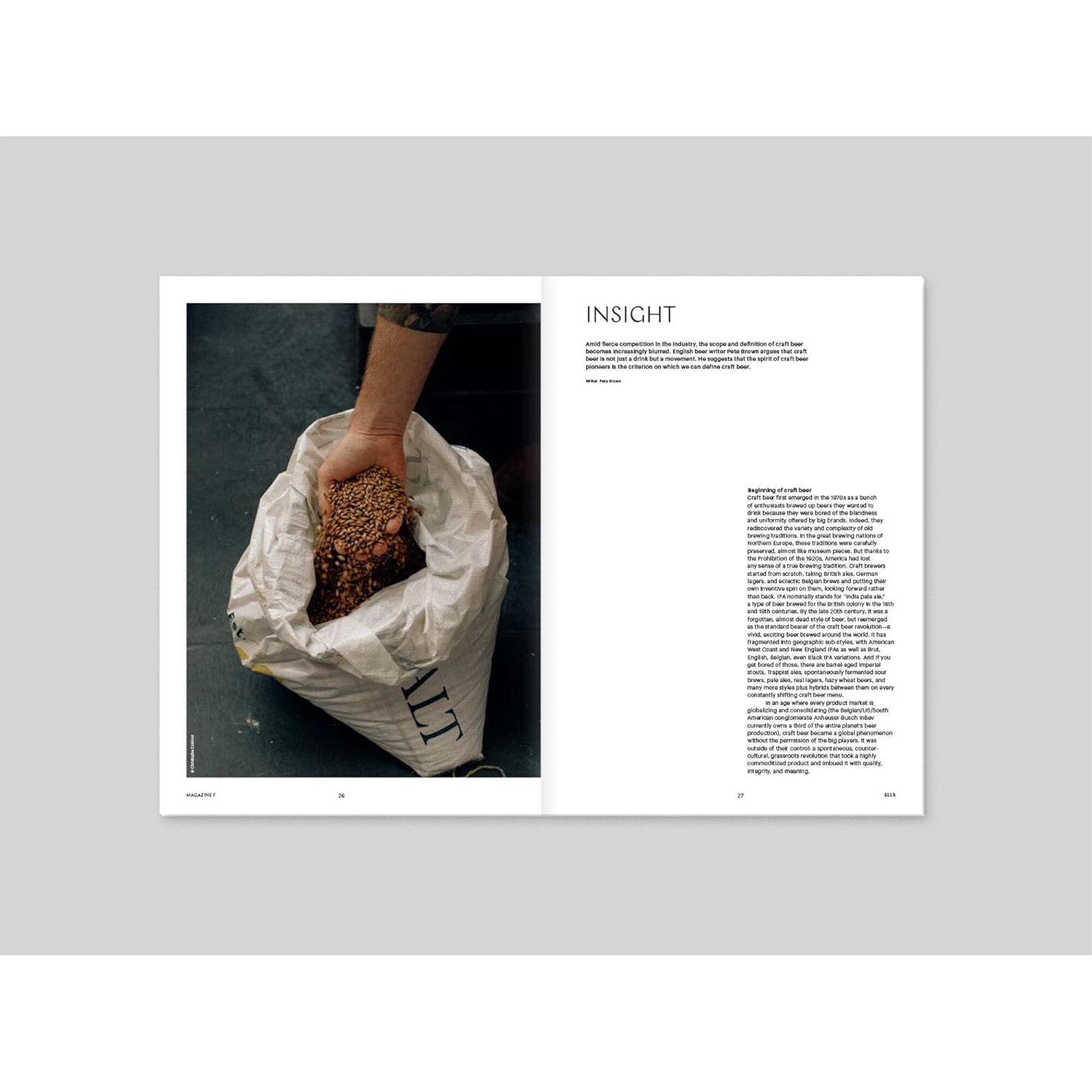 Magazine F Issue 14 BEER