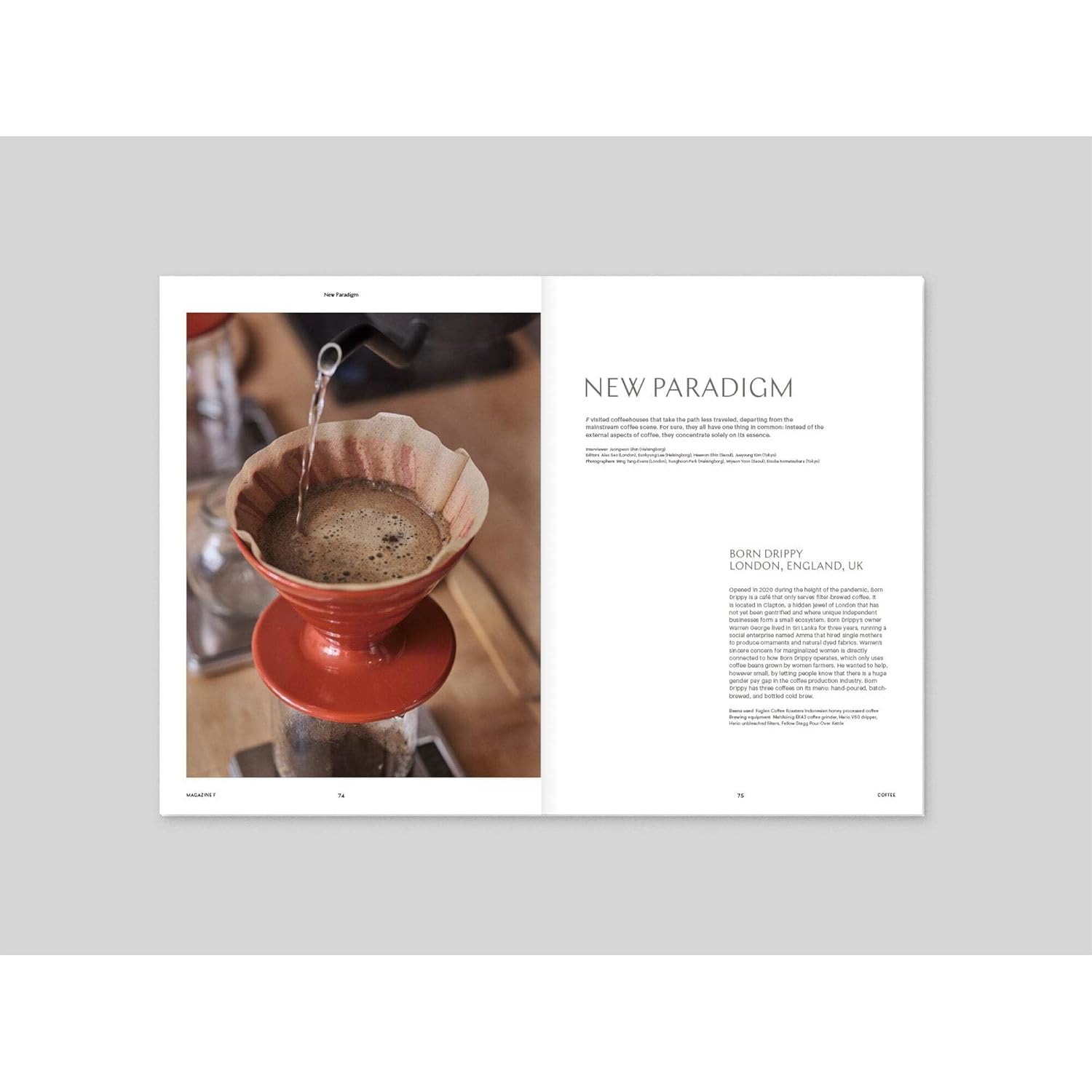 Magazine F Issue 18 COFFEE