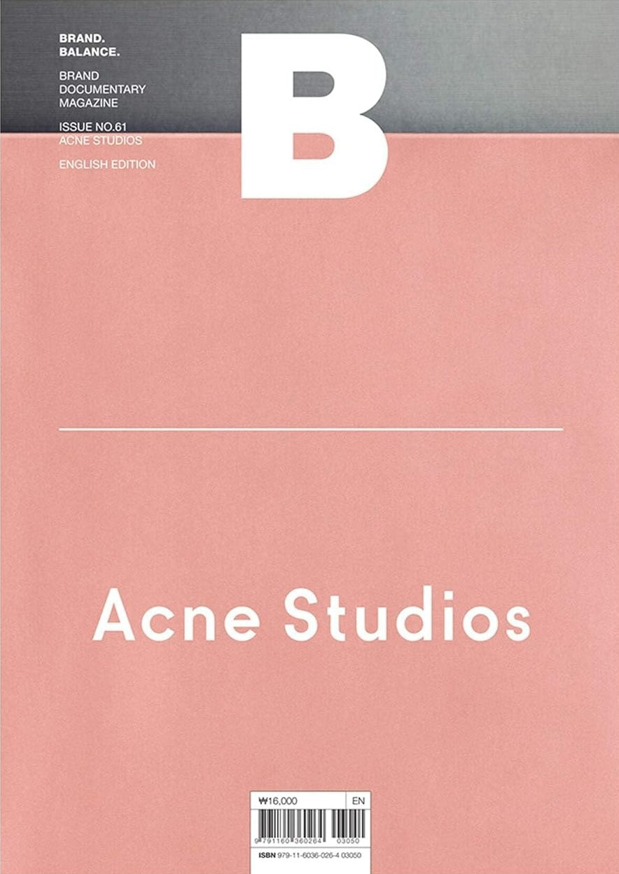 Magazine B Issue 61 ACNE STUDIOS