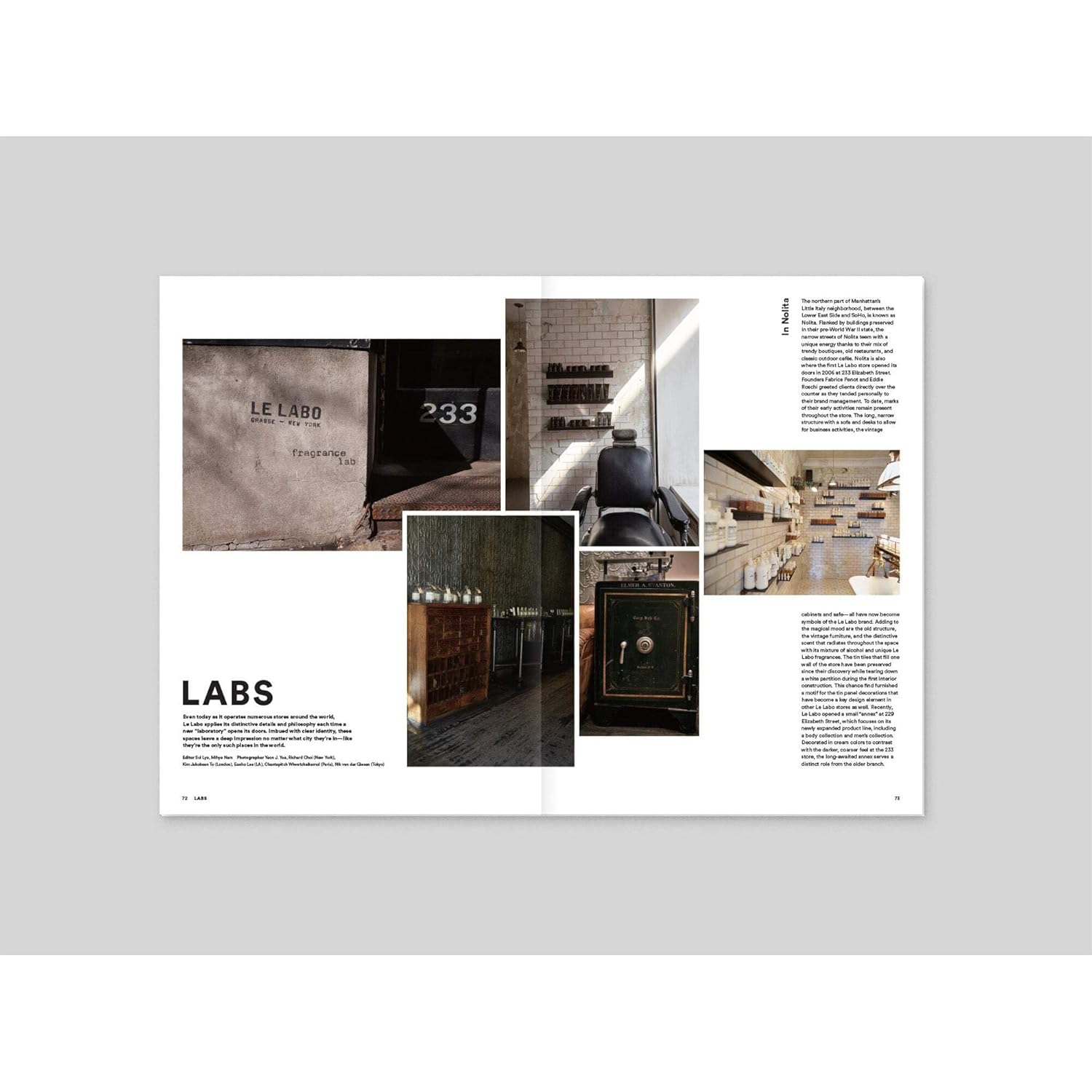 Magazine B Issue 65 LE LABO