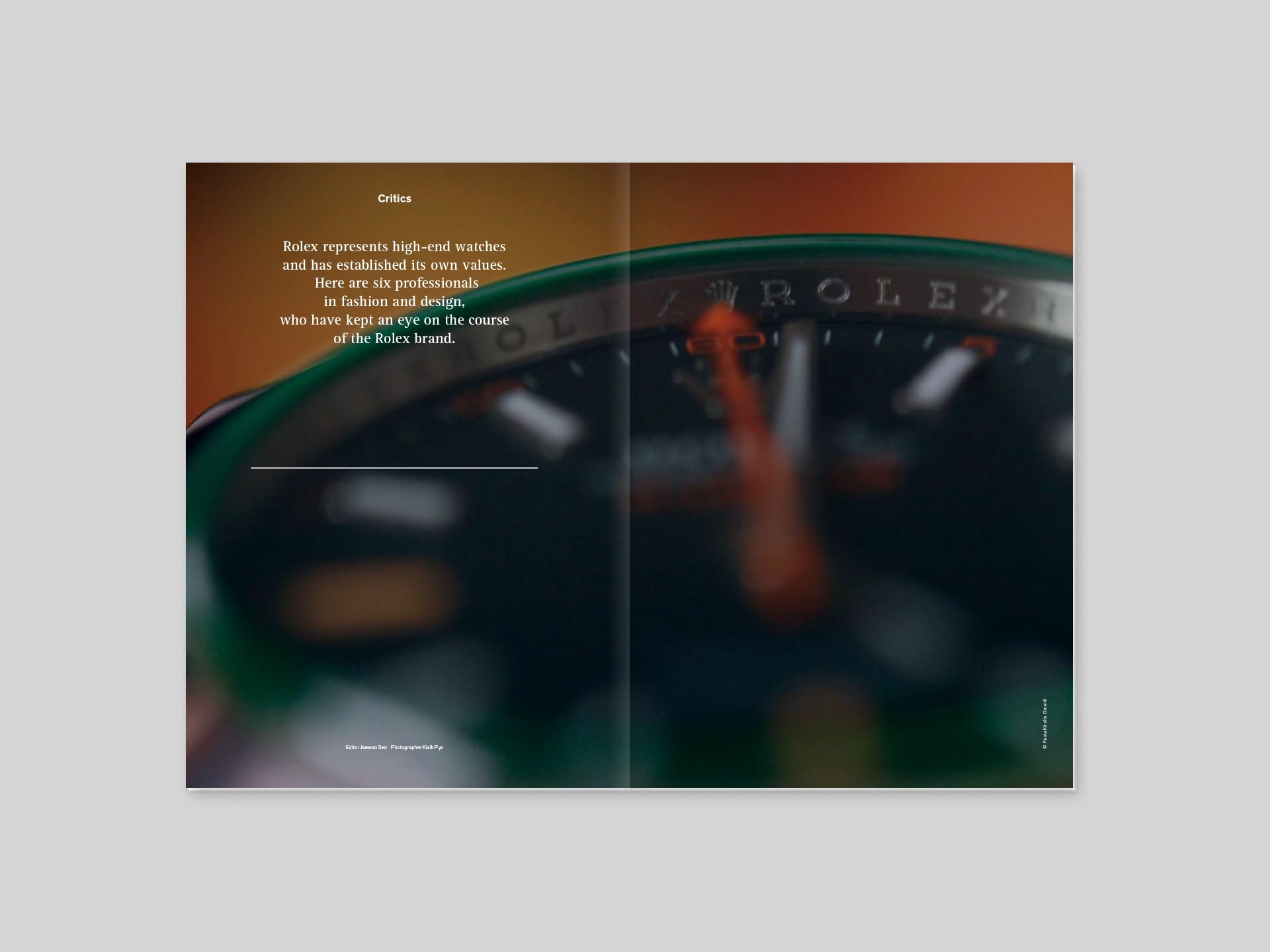 Magazine B Issue 41 ROLEX