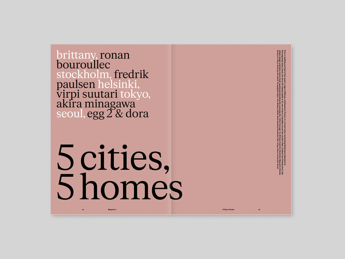 Magazine C Issue 05 STOOL 60