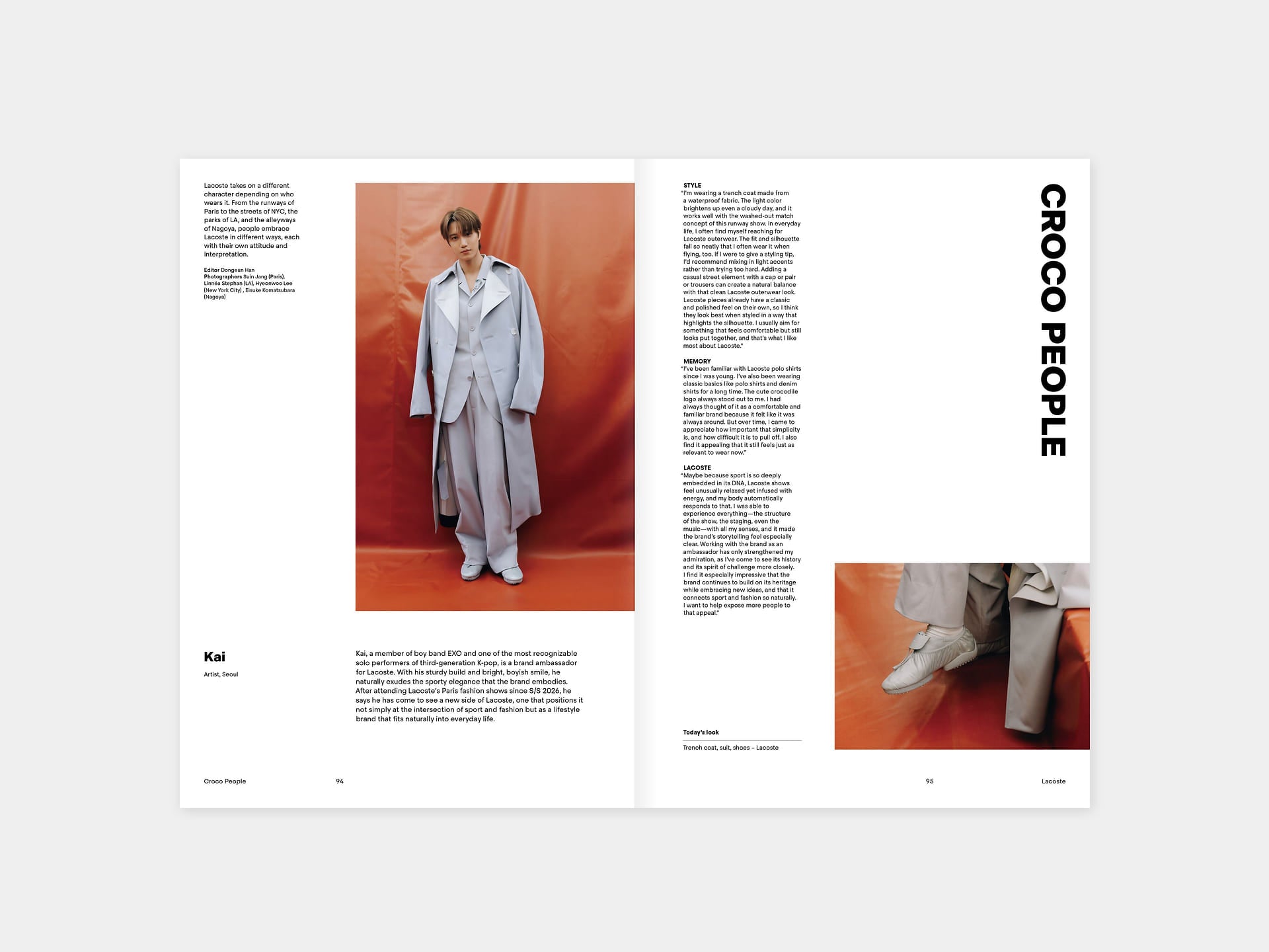 Magazine B Issue 101 Lacoste
