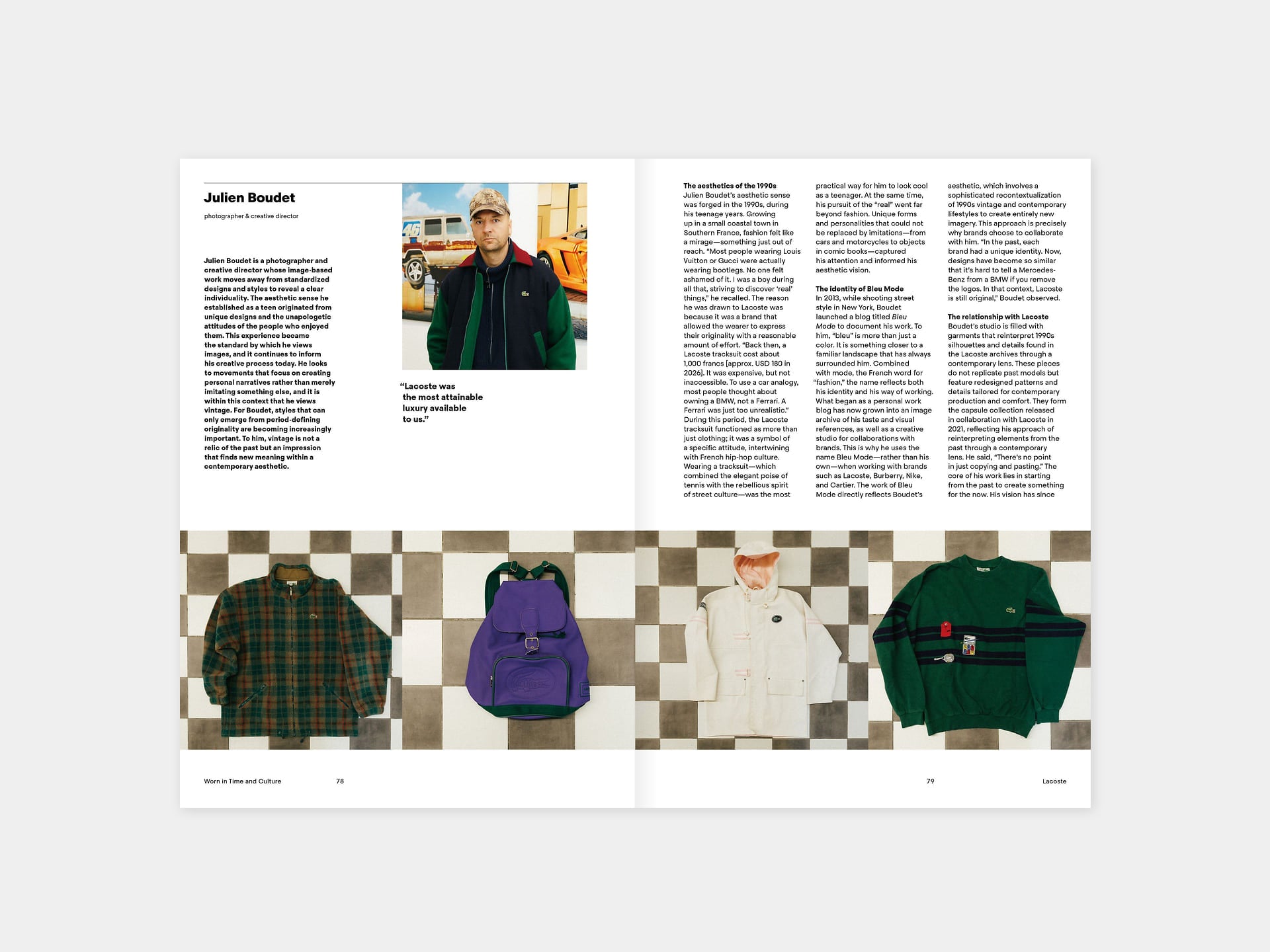 Magazine B Issue 101 Lacoste