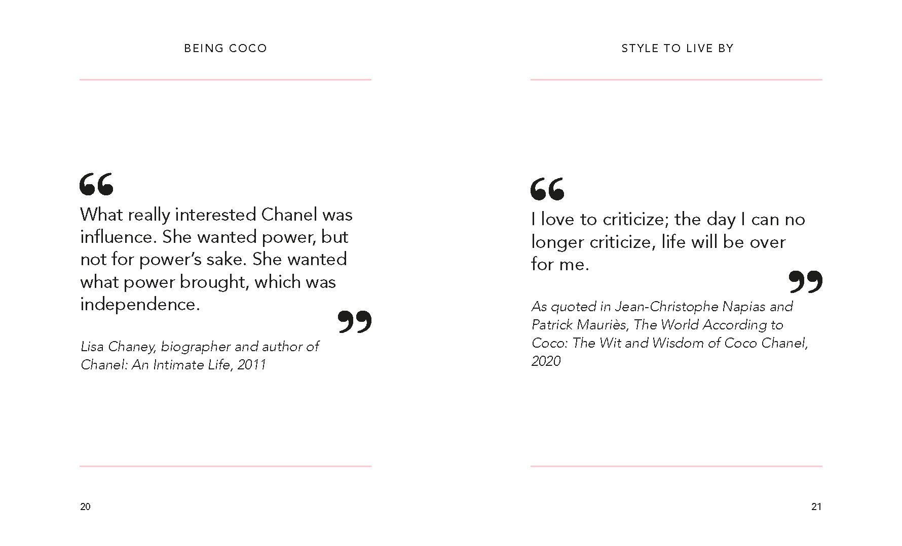 The Little Guide to Coco Chanel