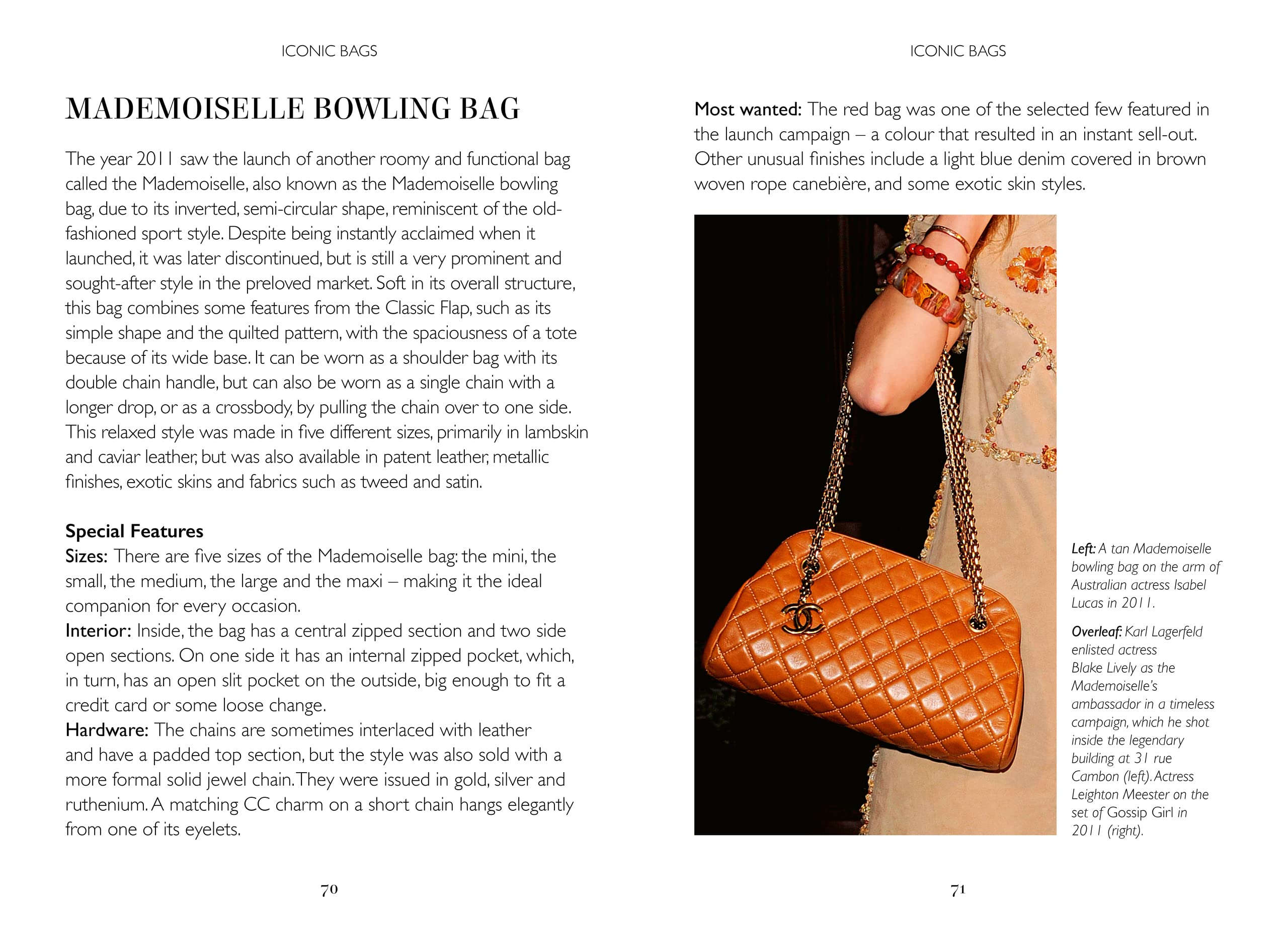 Chanel mademoiselle bag discount discontinued