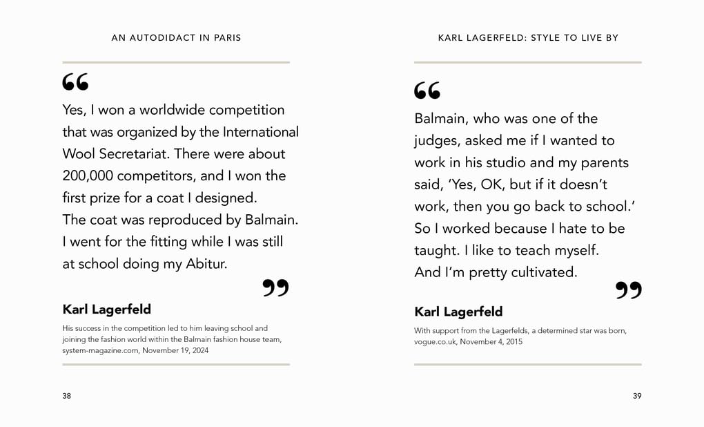 The Little Guide to Karl Lagerfeld