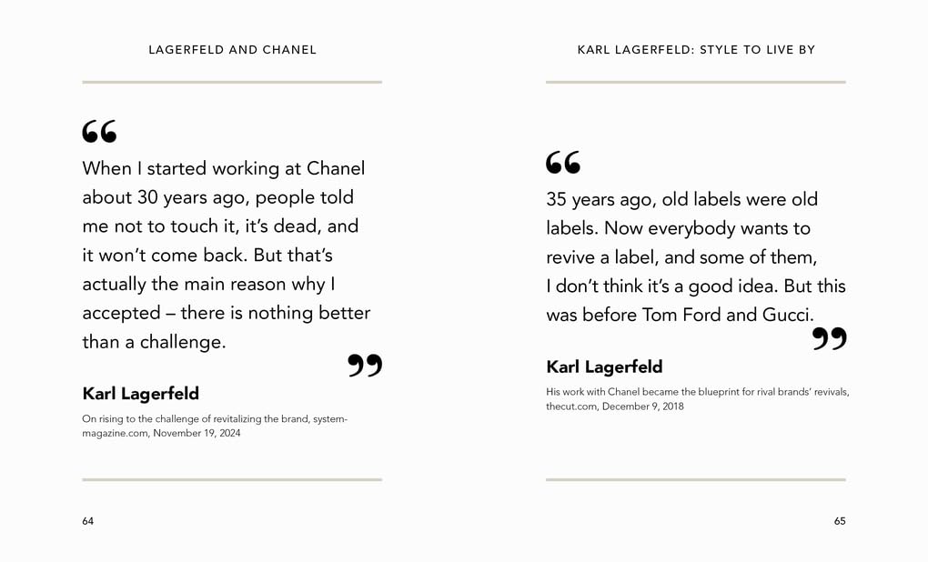 The Little Guide to Karl Lagerfeld