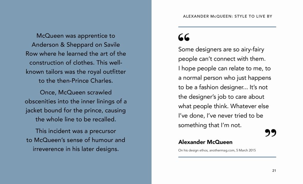 The Little Guide to Alexander McQueen