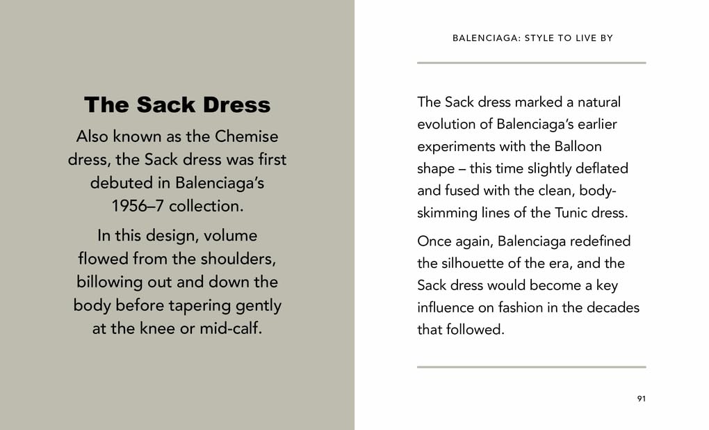 The Little Guide to Balenciaga