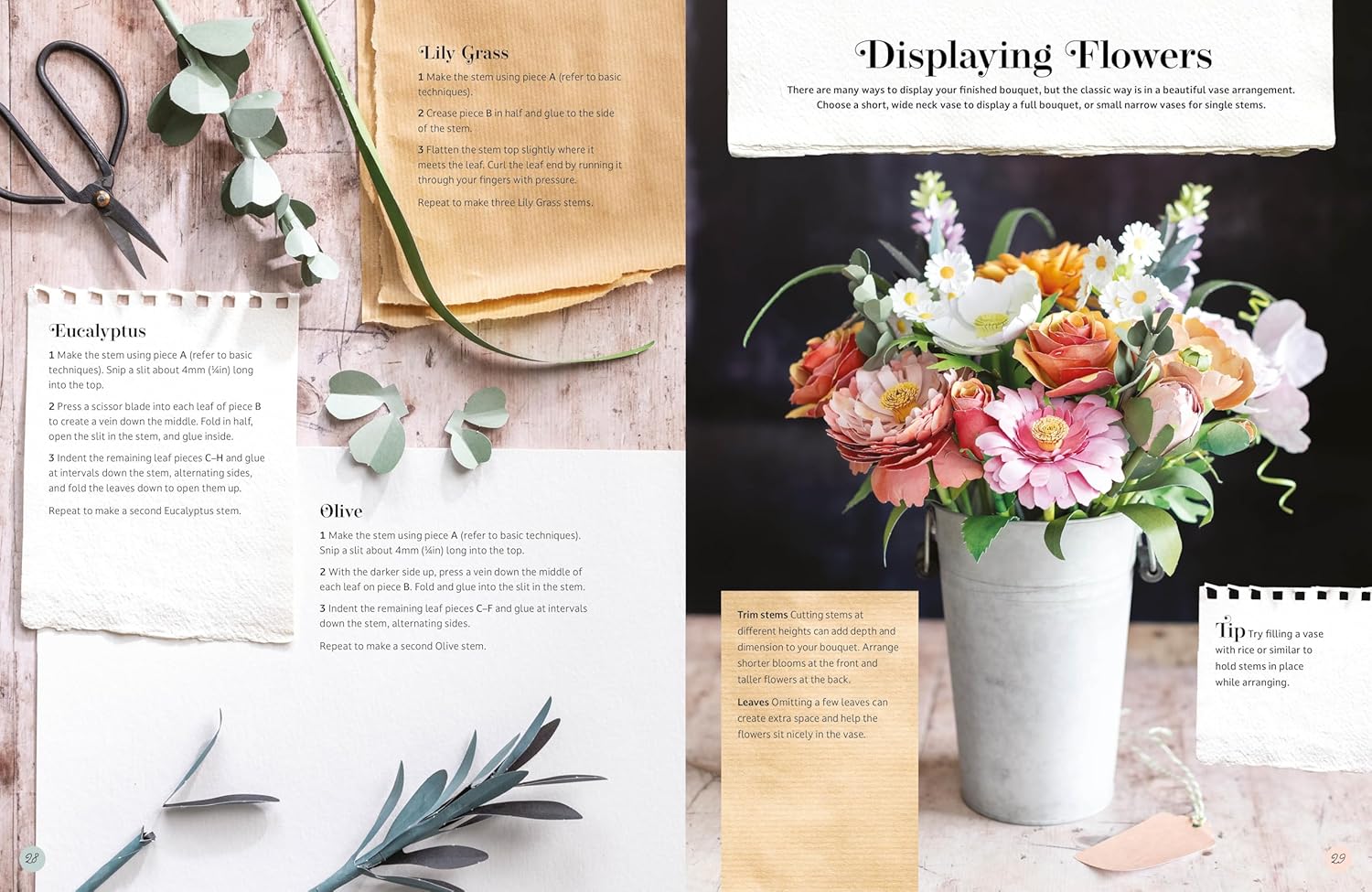 The Bouquet in a Book