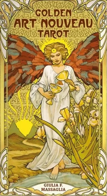 Golden Art Nouveau Tarot