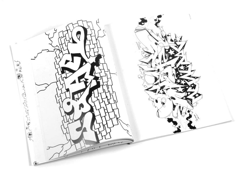 Graffiti Coloring Book Vol 1