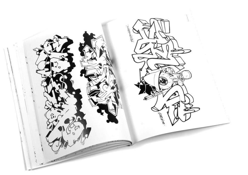 Graffiti Coloring Book Vol 1