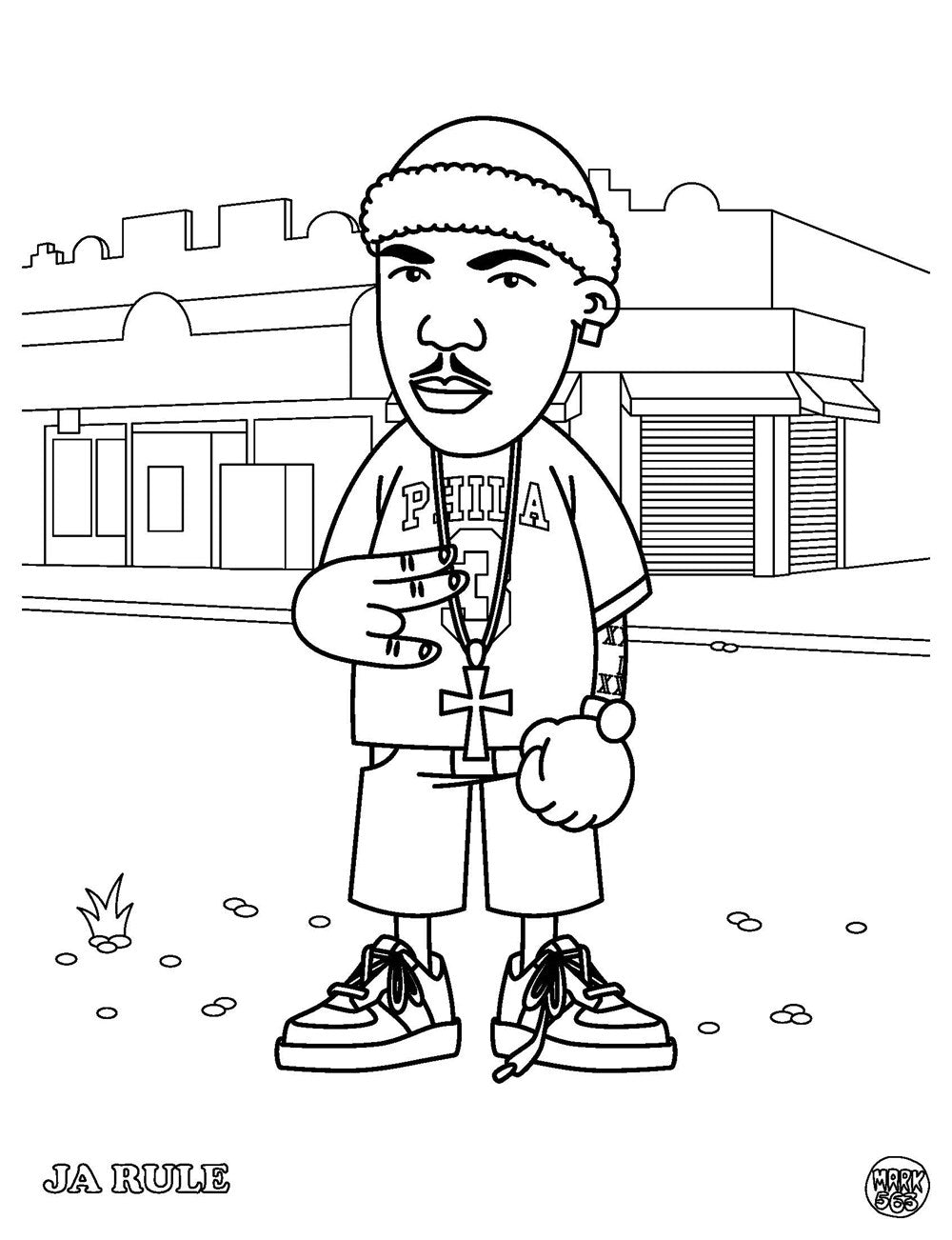 Hip Hop Coloring Book East Coast Edition