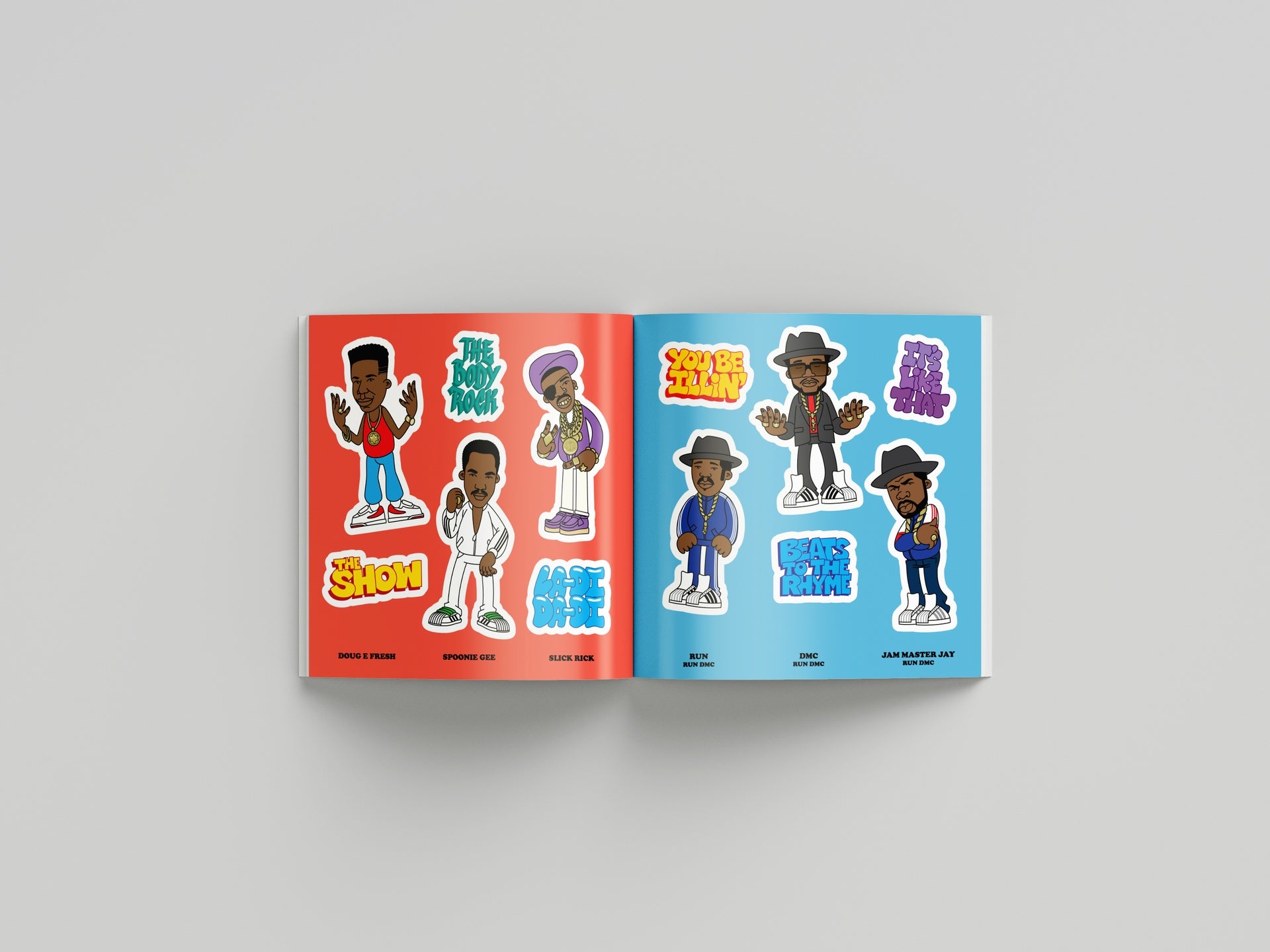 Hiphop Sticker Book