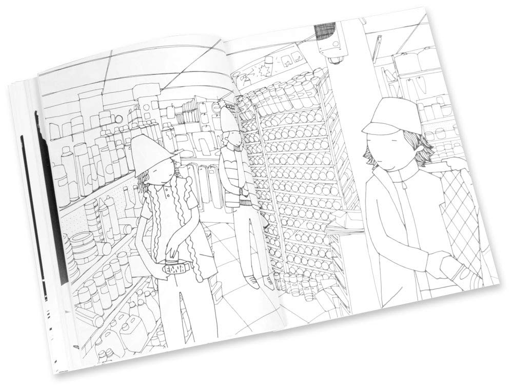 Graffiti Coloring Book 2: Characters