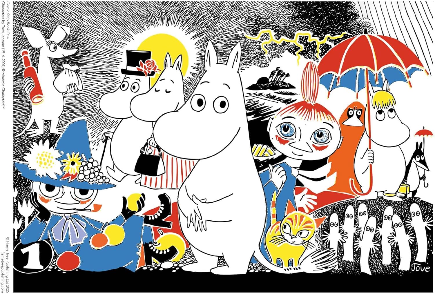 Moomin: Comic Strip, Book One - 1000 Piece Puzzle