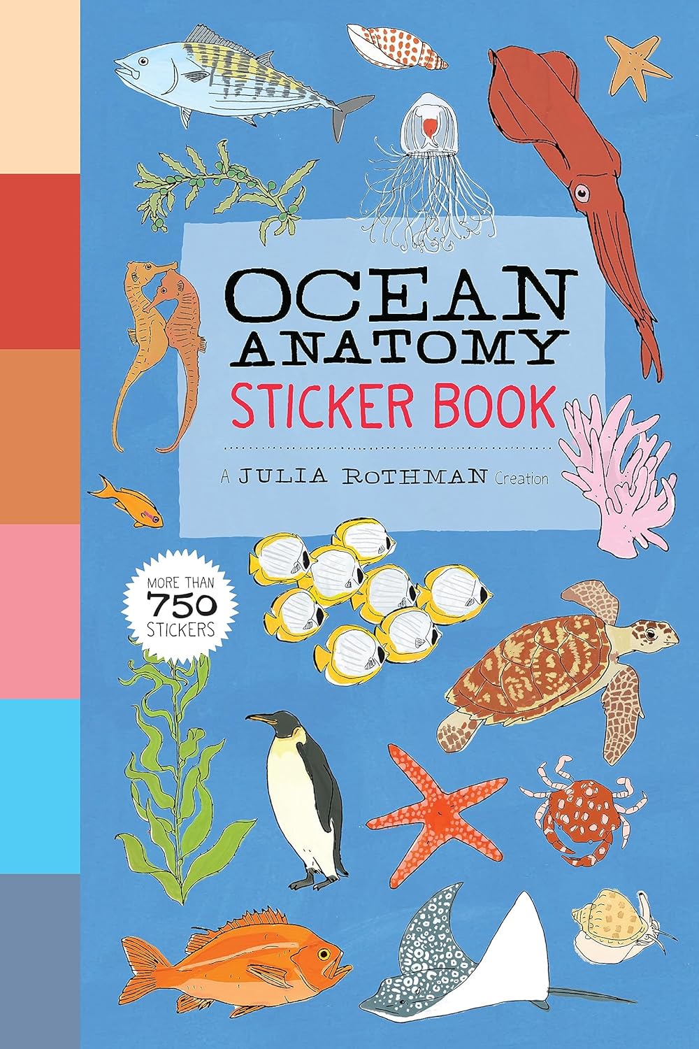 Ocean Anatomy Sticker Book