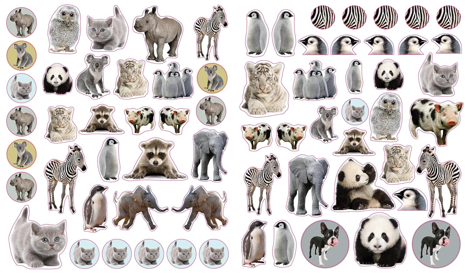 Eyelike Stickers: Baby Animals