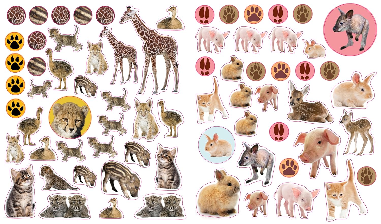 Eyelike Stickers: Baby Animals