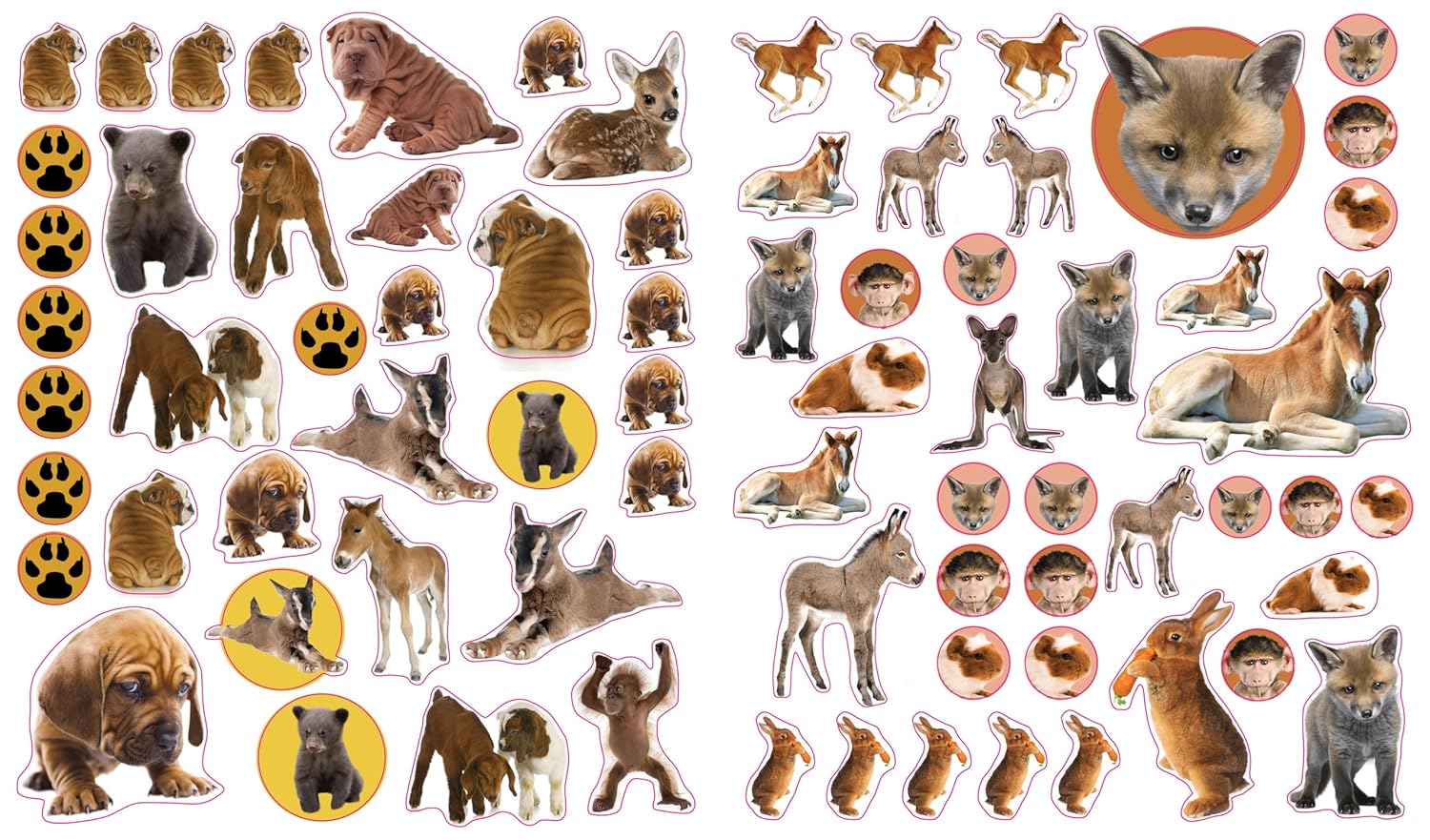 Eyelike Stickers: Baby Animals