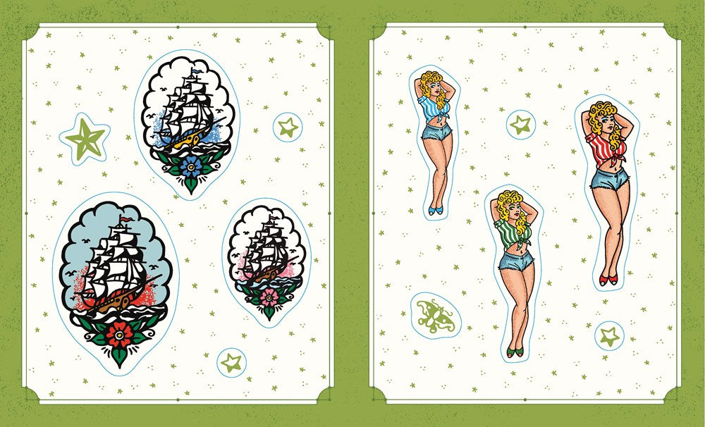 This is a Sticker Book for People Who Love Tattoos