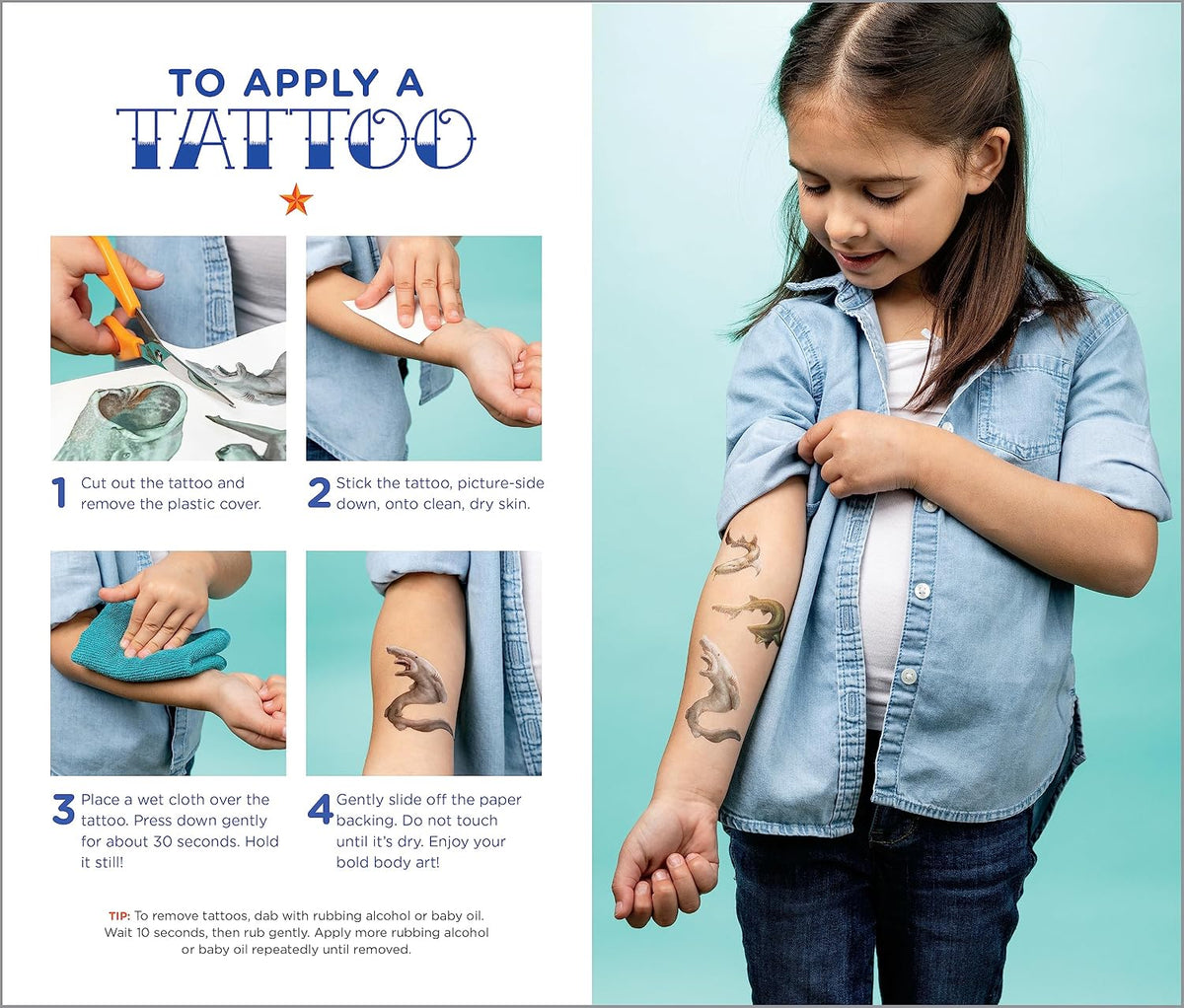 Super, Strong Tattoo Sharks