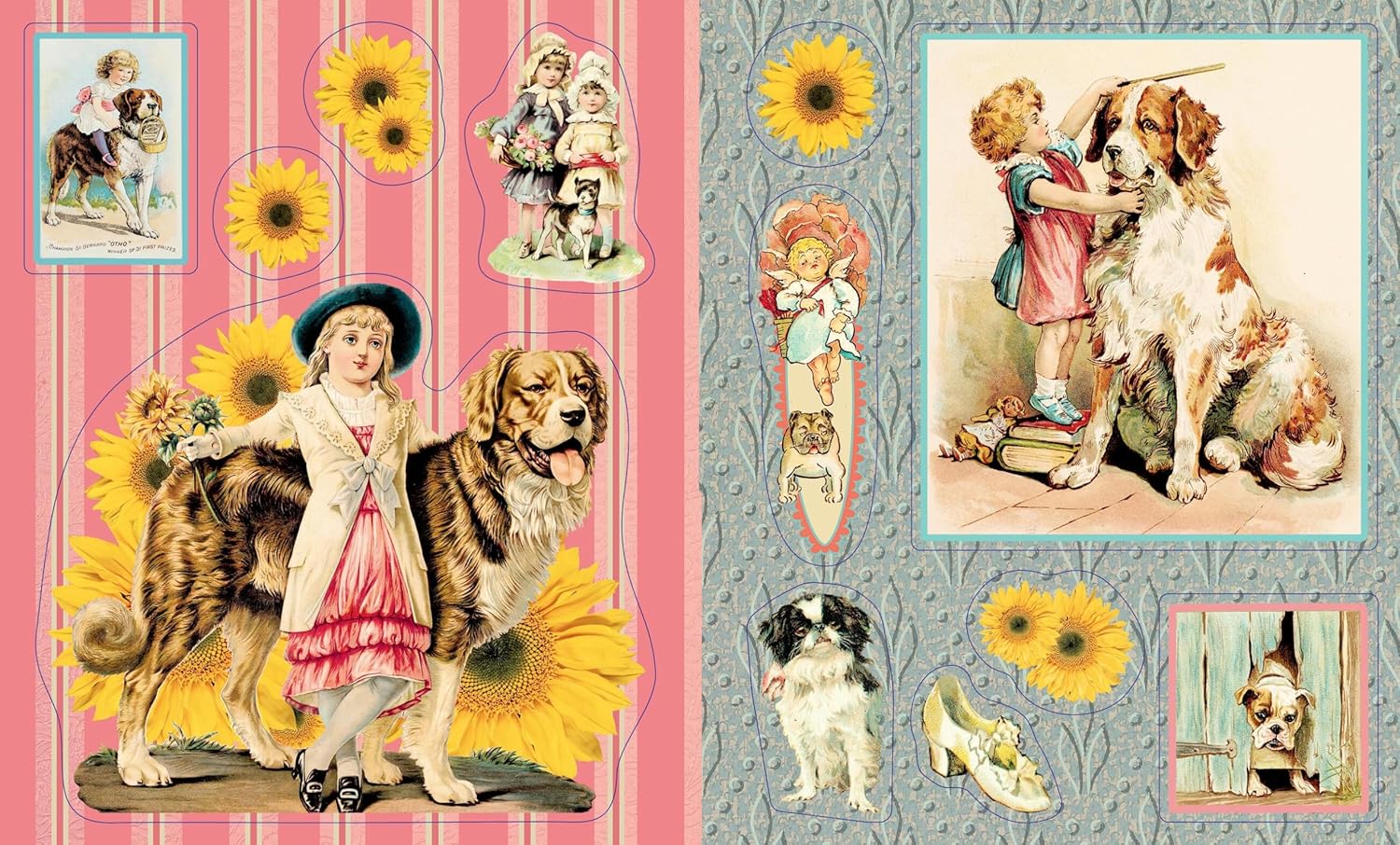 Victoriana Dog Sticker Book