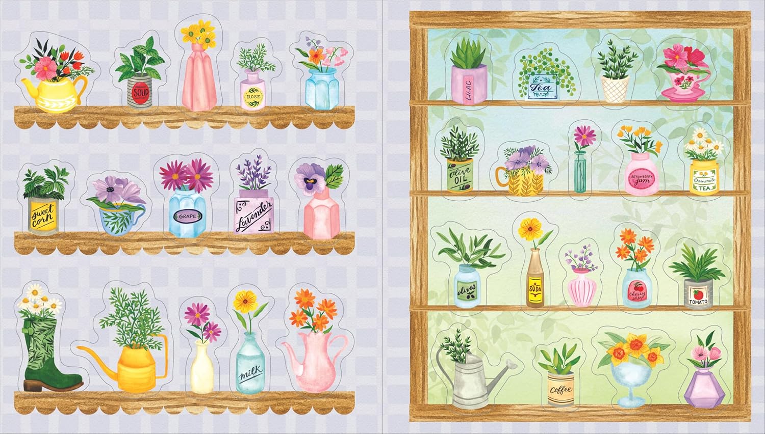 A Plant Lover's Sticker Book