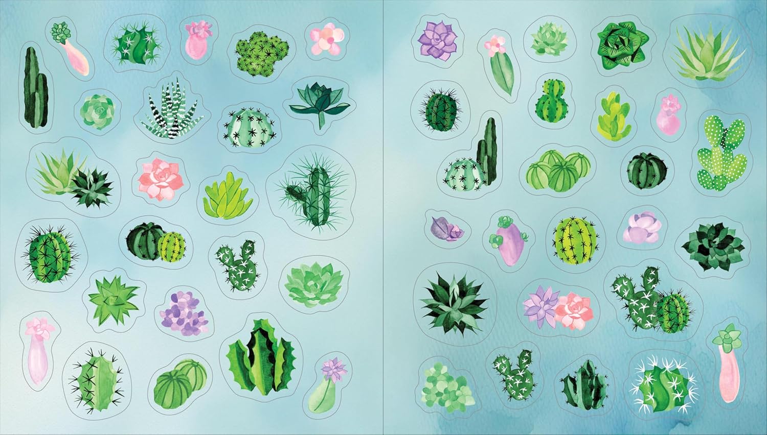 A Plant Lover's Sticker Book