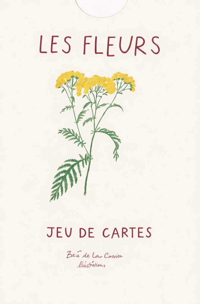 Jeu de Cartes Fleurs - Zoé de Las Cases - French
