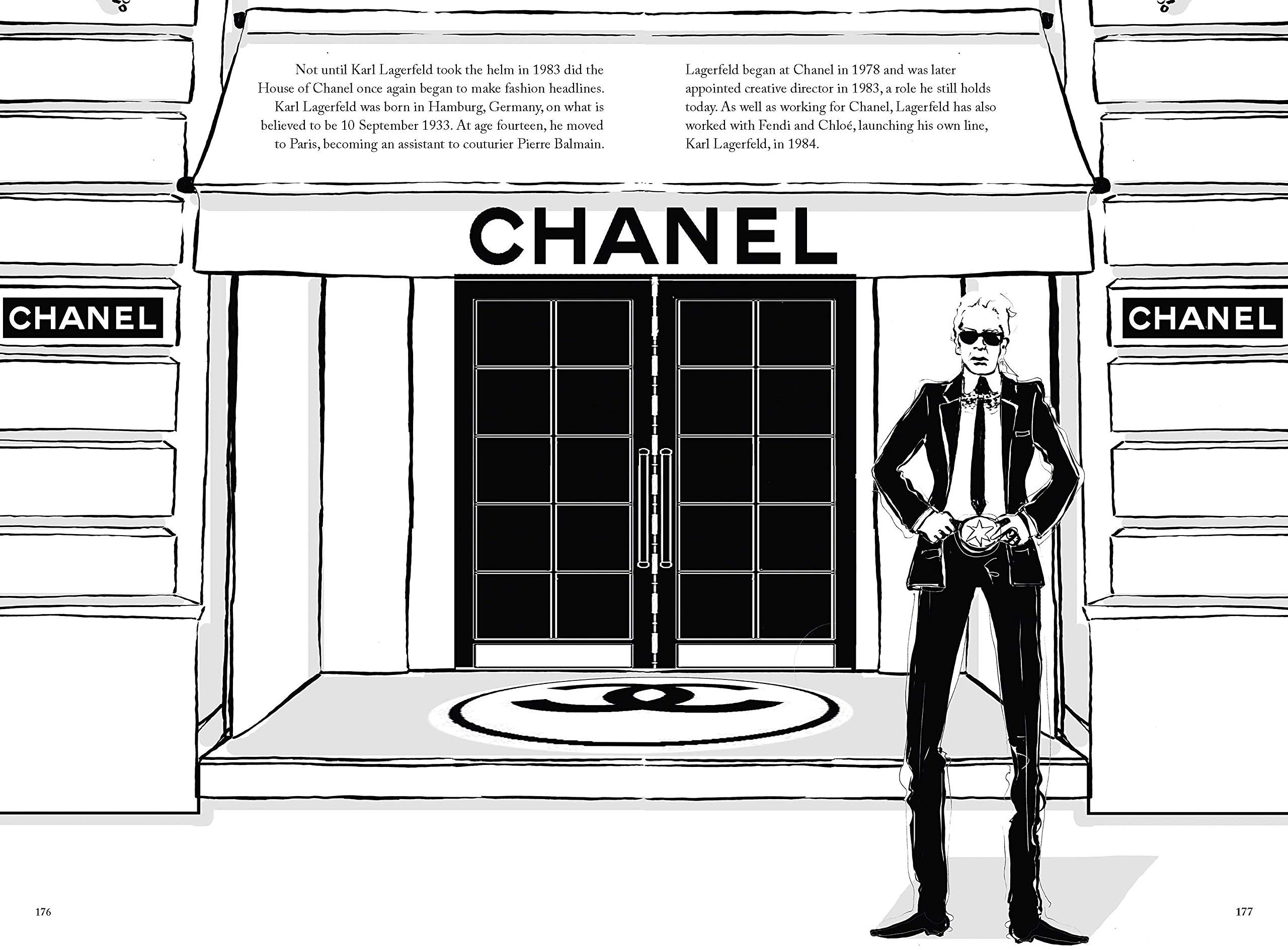 Coco Chanel - The Illustrated World of a Fashion Icon