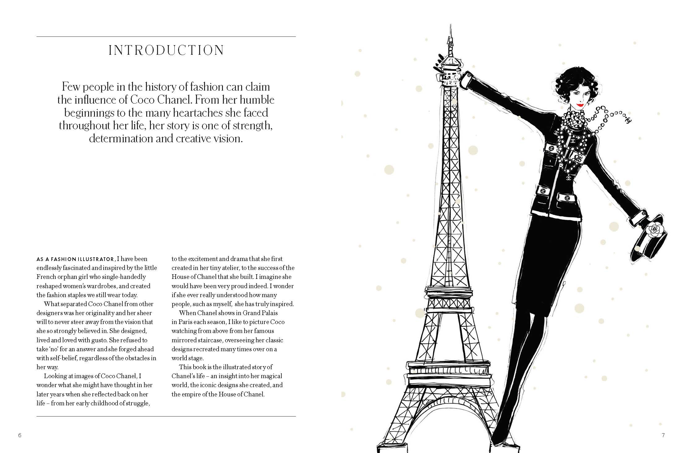 Coco Chanel – The Illustrated World of a Fashion Icon