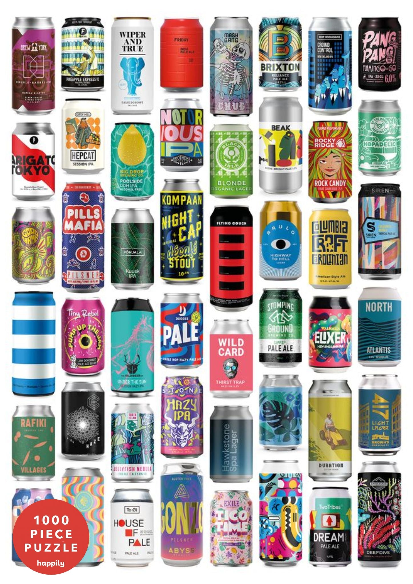 Crafty - 1000 Piece Jigsaw Puzzle