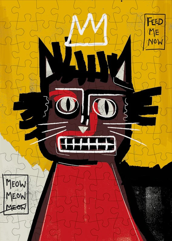 Basquicat - 99 Piece Mini Jigsaw Puzzle