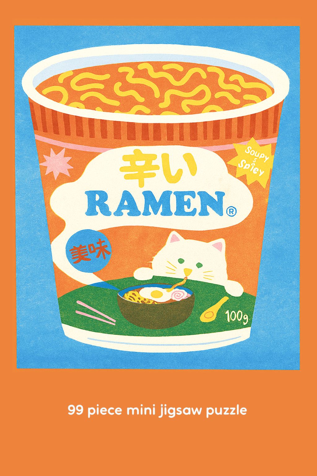 Ramen - 99 Piece Mini Jigsaw Puzzle